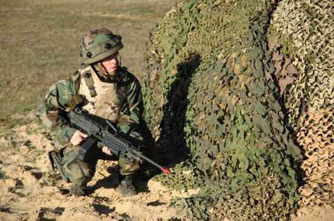 Army Training Stock Photos