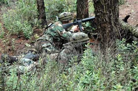 Army Training Stock Photos