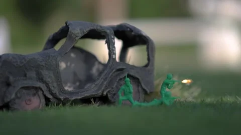 Army war zoom out Stock Footage 165856181