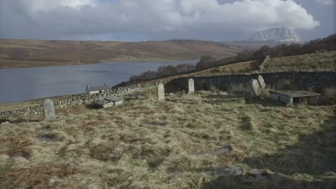 Arnaboll burial ground Stock Footage 158230851