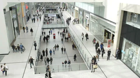 Arndale Centre 1, Manchester 库存影片 22753182