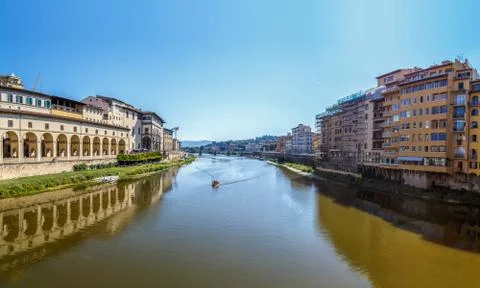 Arno River in Florence Stock Photos