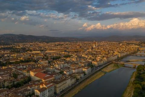 Arno river in Florence Stock Photos