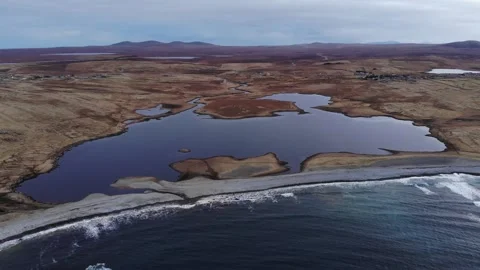 Arnol shore Isle of Lewis Stock Footage 273614961