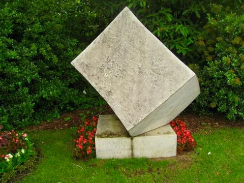 Arnold Schonberg Gravestone Stock Photos