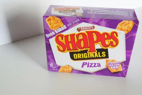 Arnotts Pizza Shapes Stock Photos