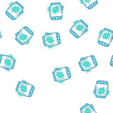 Aroma adding air filter vector seamless pattern イラスト素材