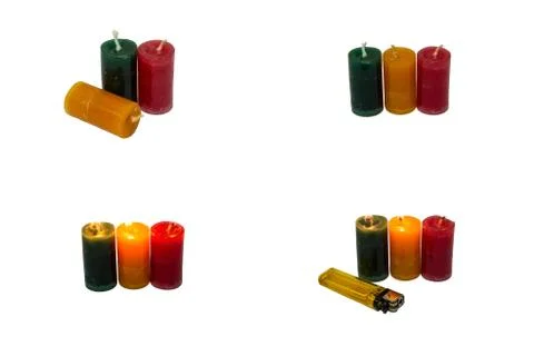 Aroma candle Stock Photos