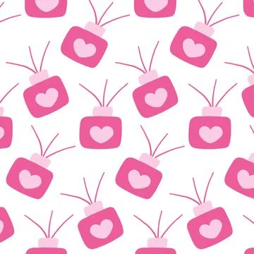 Aroma diffuser barbicore heart pink comfort vector Illustrazione stock