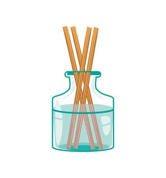 Aroma diffuser bottle イラスト素材