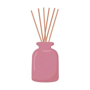 Aroma diffuser bottle Illustrazione stock