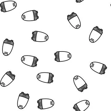 Aroma diffuser bottle perfume vector seamless pattern Stock Illustration