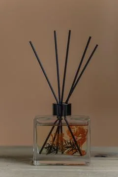 Aroma diffuser on a light background, aromatherapy Stock Photos