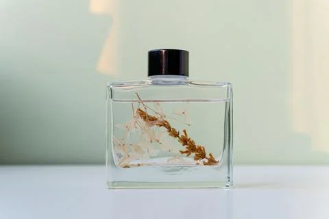 Aroma diffuser on a light background, aromatherapy Stock Photos