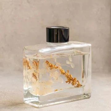 Aroma diffuser on a light background, aromatherapy Foto stock