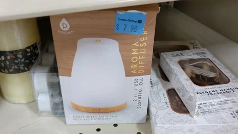 ARoma Diffuser Retailer Video stock 178203453