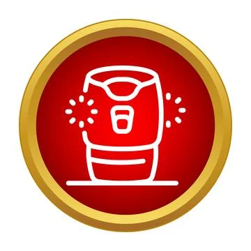 Aroma diffuser spreading fragrance line art icon イラスト素材