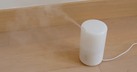 Aroma oil diffuser Video stock 104272252