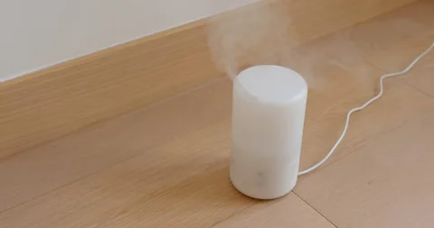Aroma oil diffuser for home decoration Stock Footage 103724756