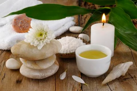 Aroma spa Stock Photos