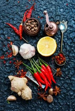 Aroma spice Stock Photos