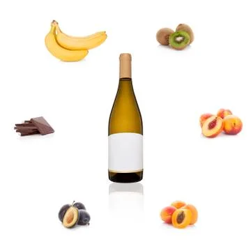 Aroma of wine. Stock Photos