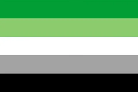 Aromantic pride flag background Illustration Stock Illustration