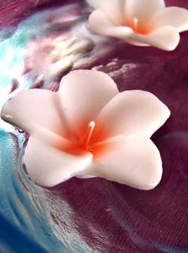 Aromatherapy candles Stock Photos