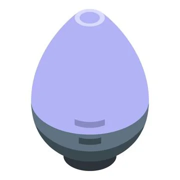 Aromatherapy diffuser icon, isometric style Illustrazione stock