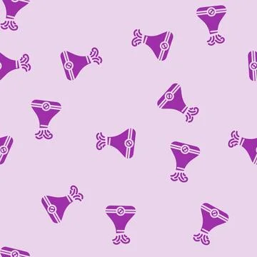 Aromatherapy diffuser recovery wellness glyph vector seamless pattern Stock Illustration