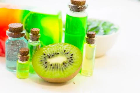 Aromatherapy green concept Stock Photos