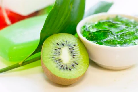 Aromatherapy green concept Stock Photos