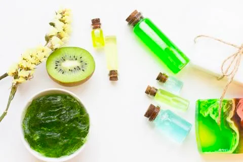 Aromatherapy green concept Stock Photos