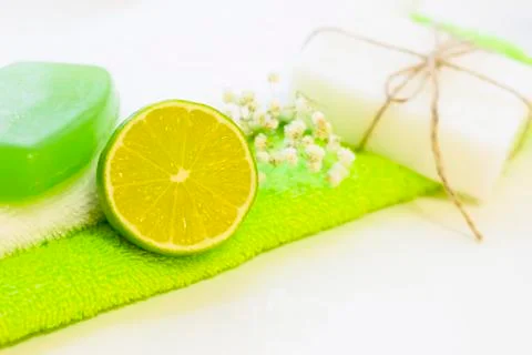 Aromatherapy green concept Stock Photos