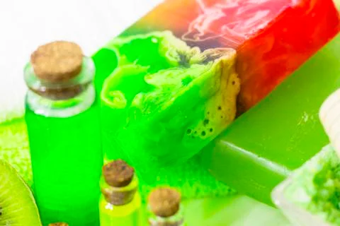 Aromatherapy green concept Foto stock