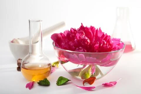 Aromatherapy set Stock Photos