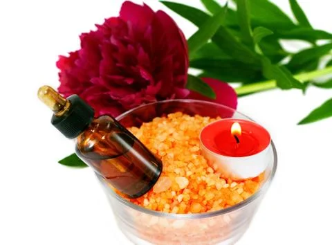 Aromatherapy set Stock Photos