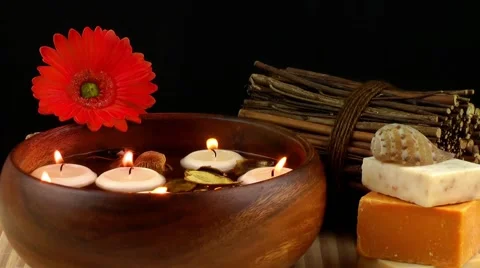 Aromatherapy &amp; Spa Treatment  2 Stock Footage 59785408
