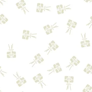 Aromatherapy therapy glyph vector seamless pattern 스톡 일러스트