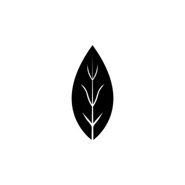 Aromatic Bay Laurel Leaf, Aroma Spice. Flat Vector Icon illustration. Simple  Stock Illustration