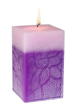Aromatic candle Stock Photos
