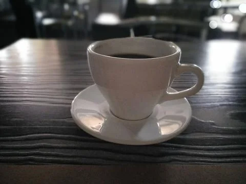 Aromatic coffee on the table Foto stock