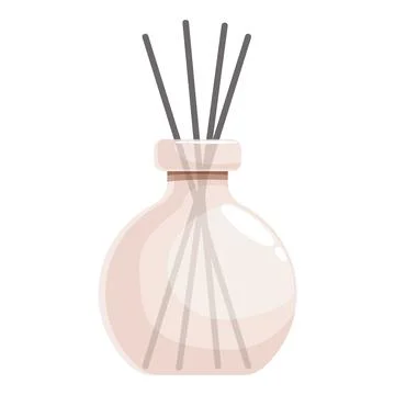 Aromatic diffuser spreading pleasant fragrance in a cozy home イラスト素材