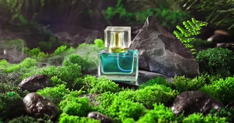 Aromatic fragrance diffuser as a refreshing scent of the forest. Stock Footage 336020199