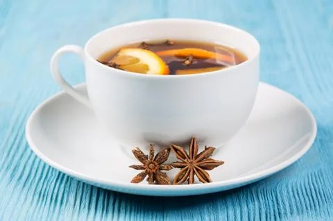 Aromatic tea with cloves Stock Photos