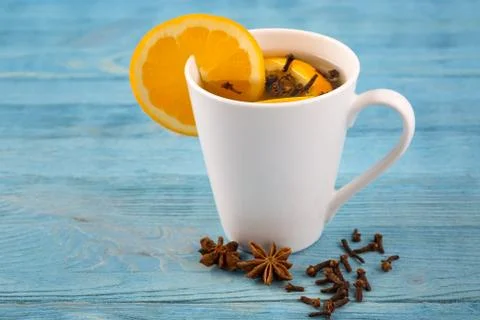 Aromatic tea with cloves Stock Photos