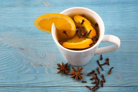 Aromatic tea with cloves Stock Photos