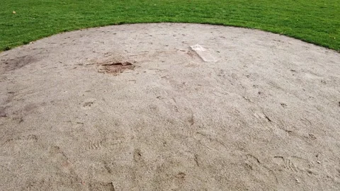 AROUND BASEBALL DIAMOND Stock Footage 187119336