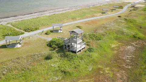 Around the beach observatory 動画素材 158756618