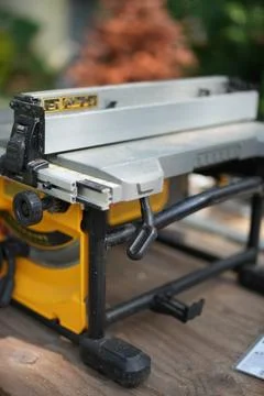 Around a construction site. Tools used by a handy man for home improvement. Foto stock
